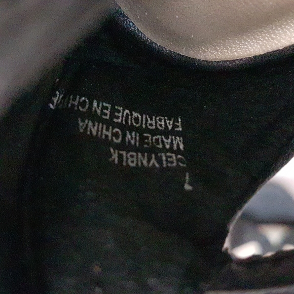 Expression Black Strappy Heels - Picture 5 of 7